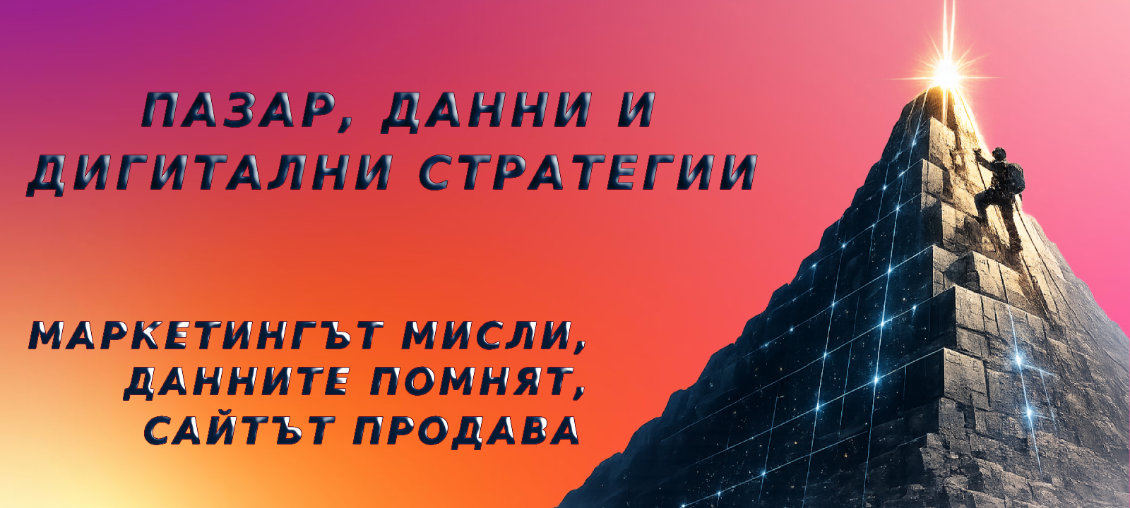 Модул 3: Пазар, данни и дигитални стратегии